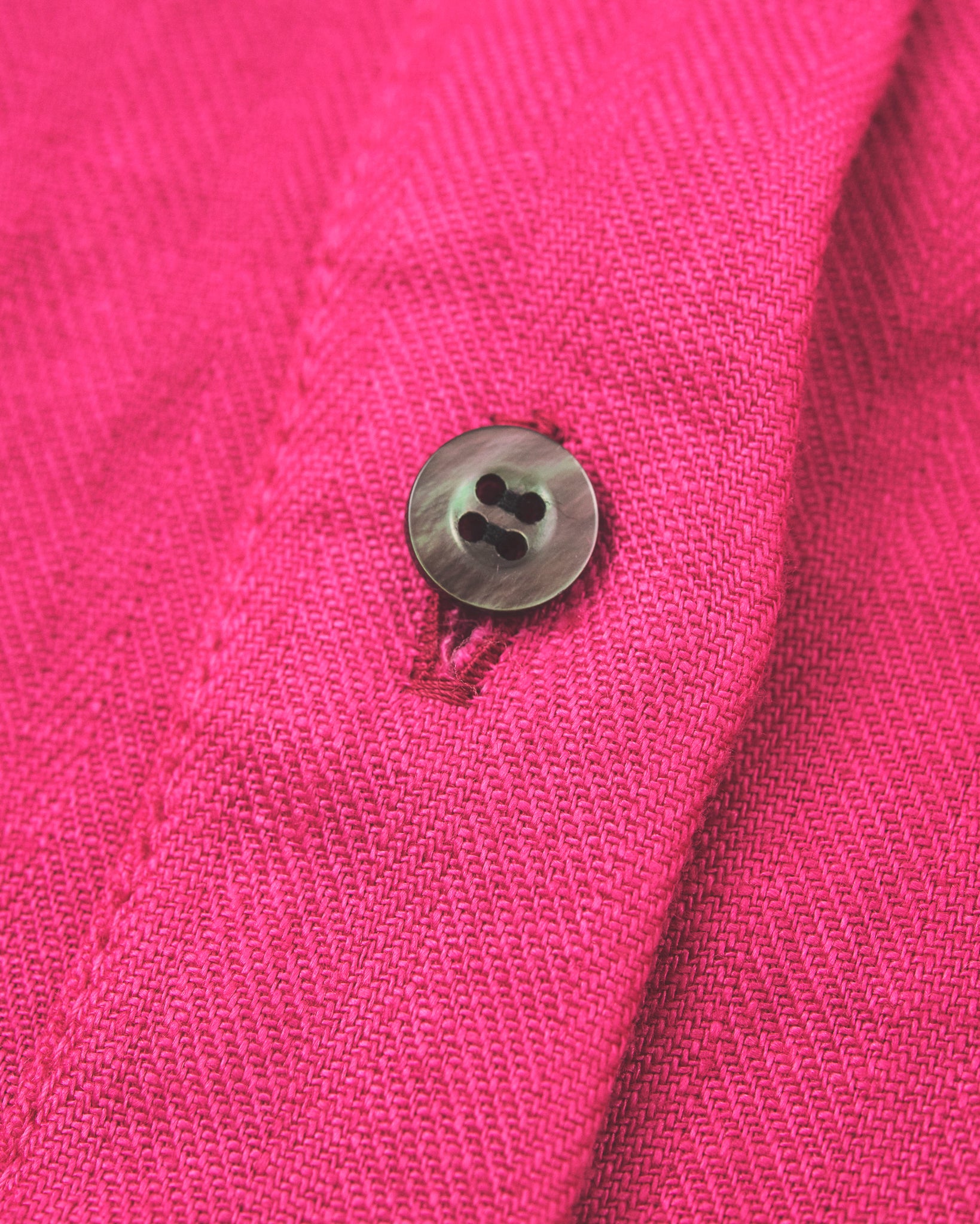 French Linen Pull Over Blouse #Pink