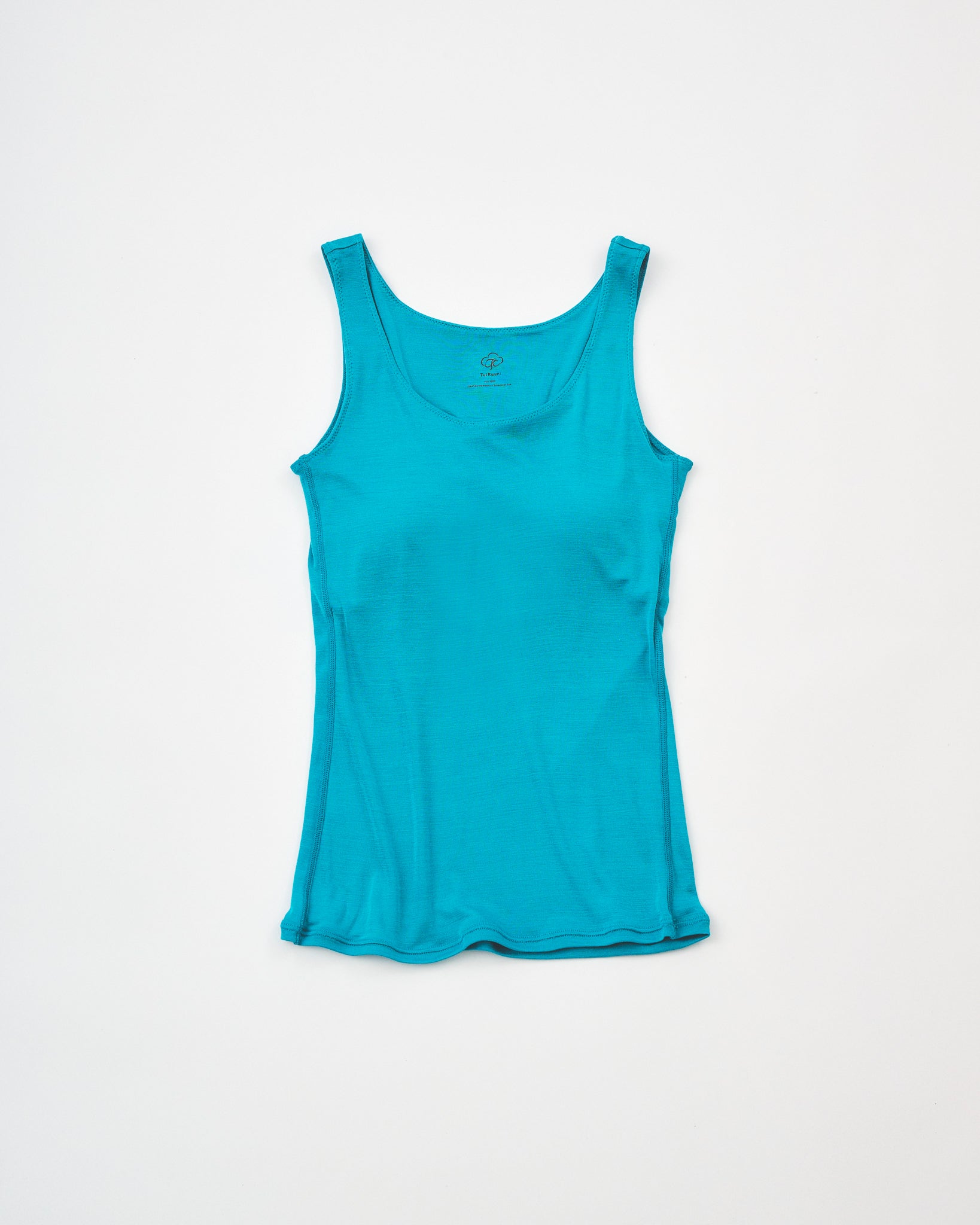 Washable Silk Tank Top #Blue