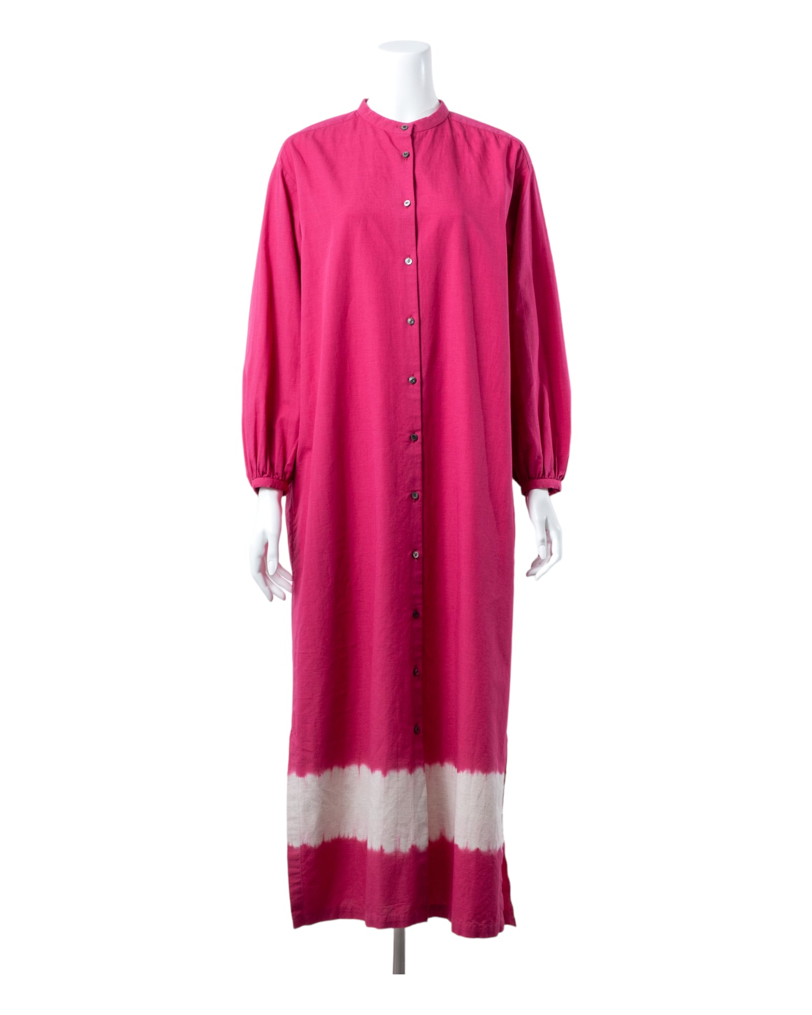 Organic Cotton × Linen Hand-dye Haori #Pink