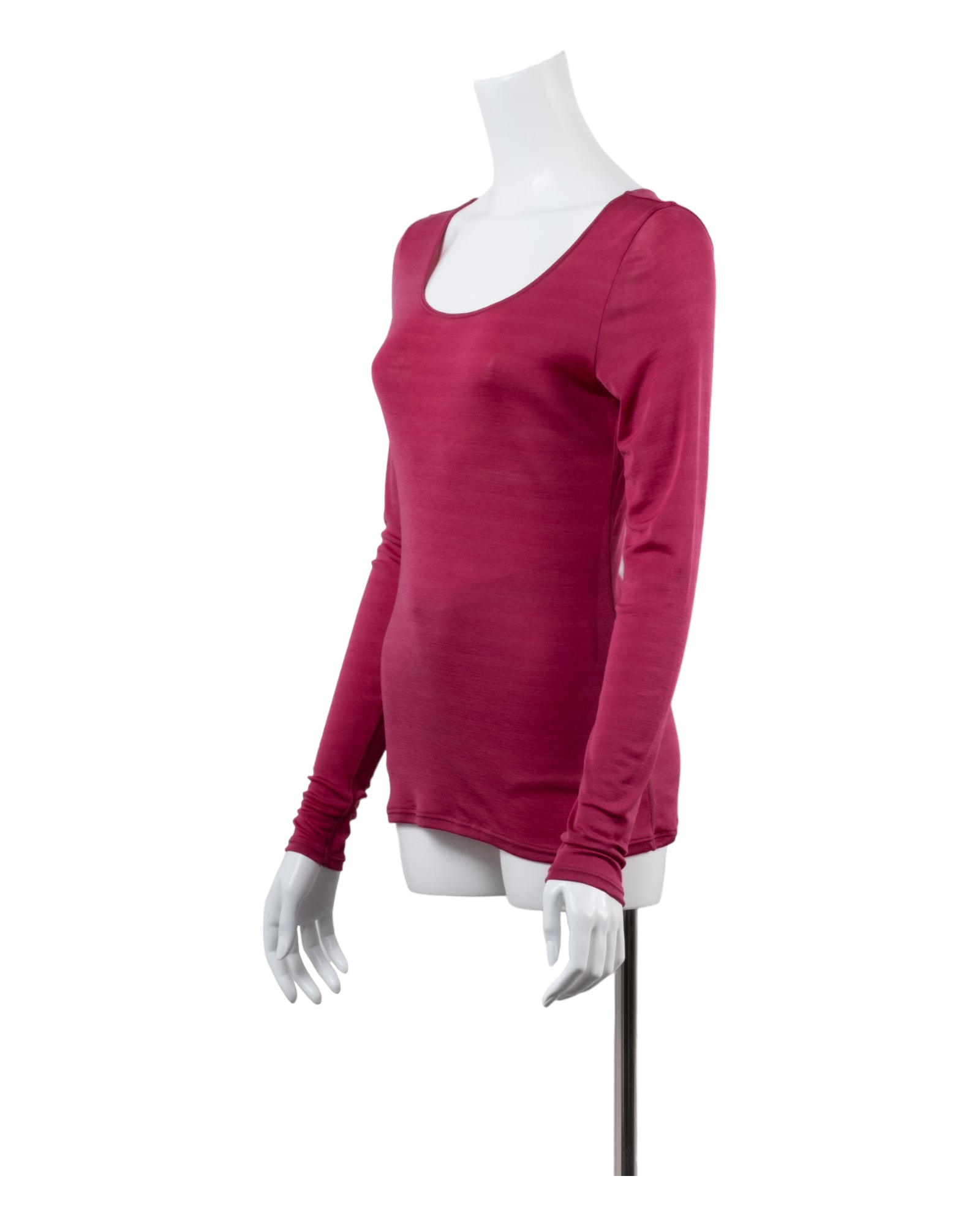 Washable Silk Long Sleeve C&S #Pink