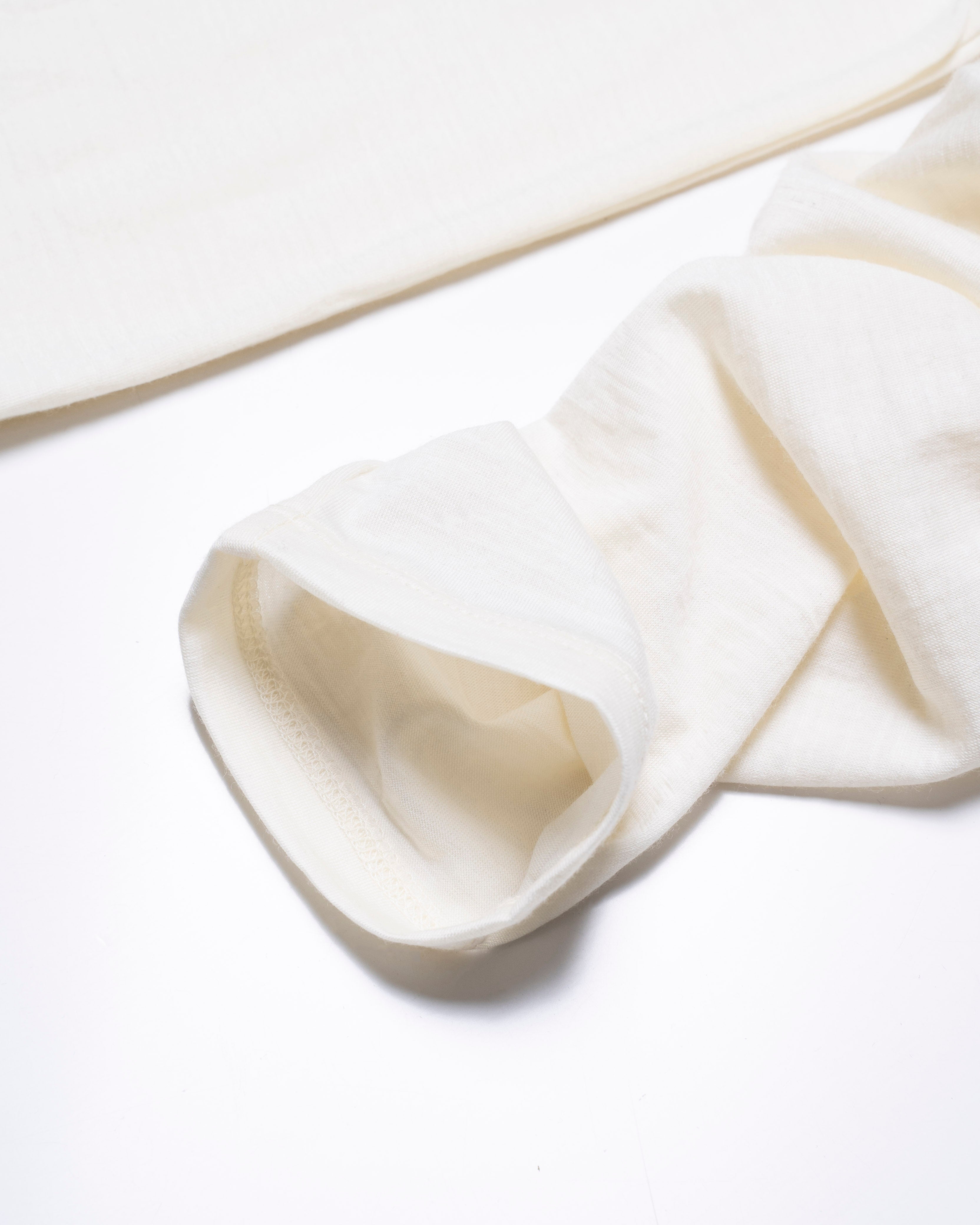 New Zealand Merino wool High Neck C&S #Eclu