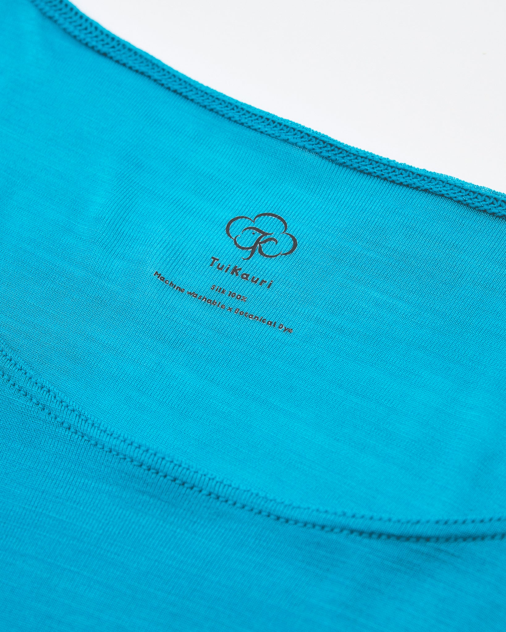 Washable Silk Long Sleeve C&S #Blue