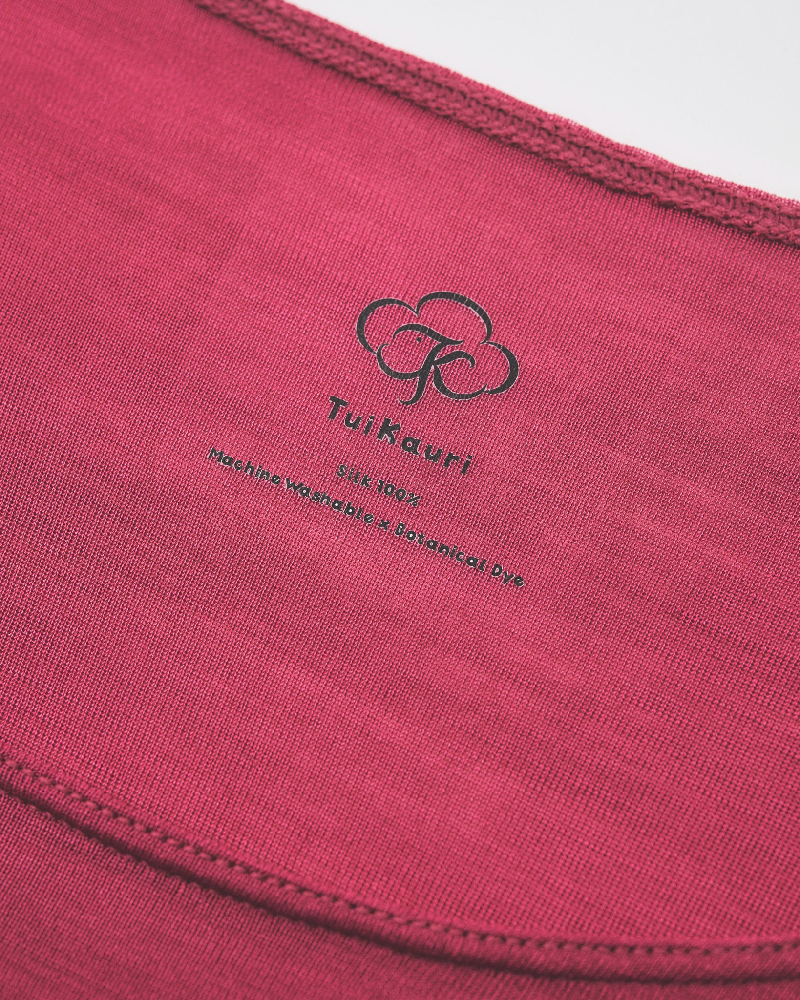 Washable Silk Long Sleeve C&S #Pink