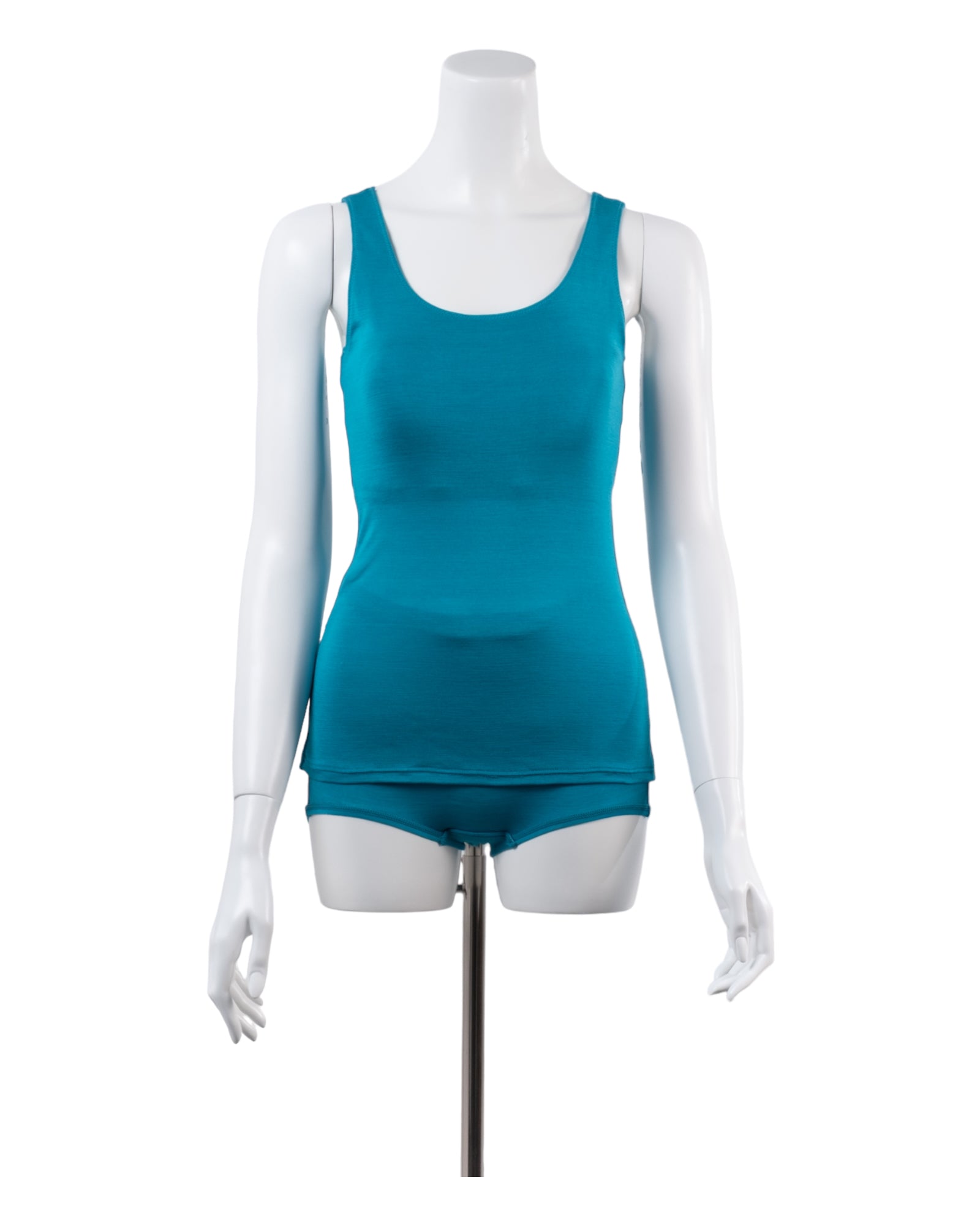 Washable Silk Tank Top ＃Blue