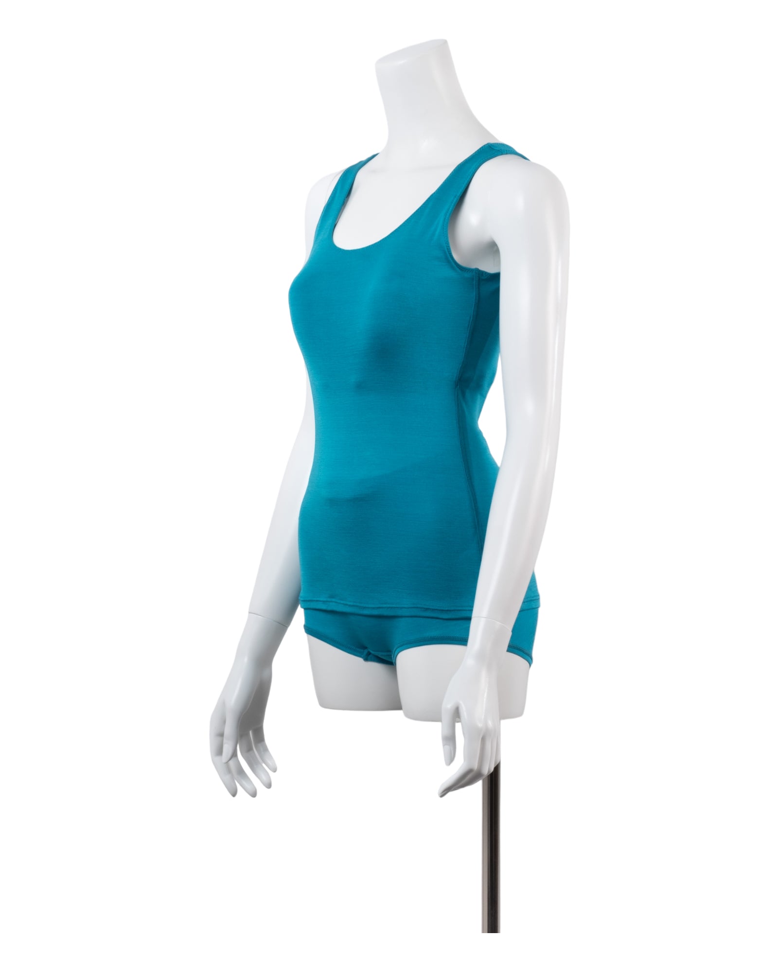 Washable Silk Tank Top ＃Blue