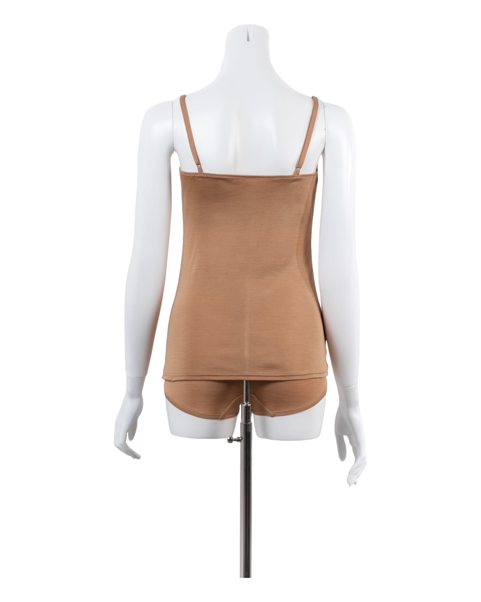 Washable Silk Camisole #Camel