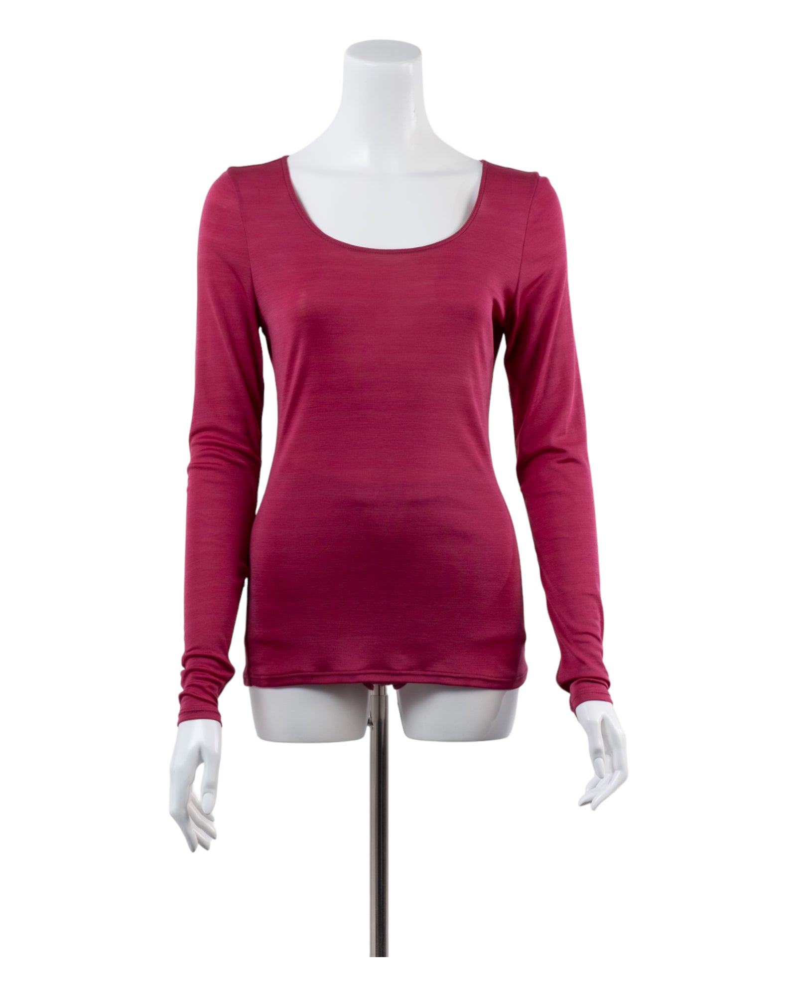 Washable Silk Long Sleeve C&S #Pink