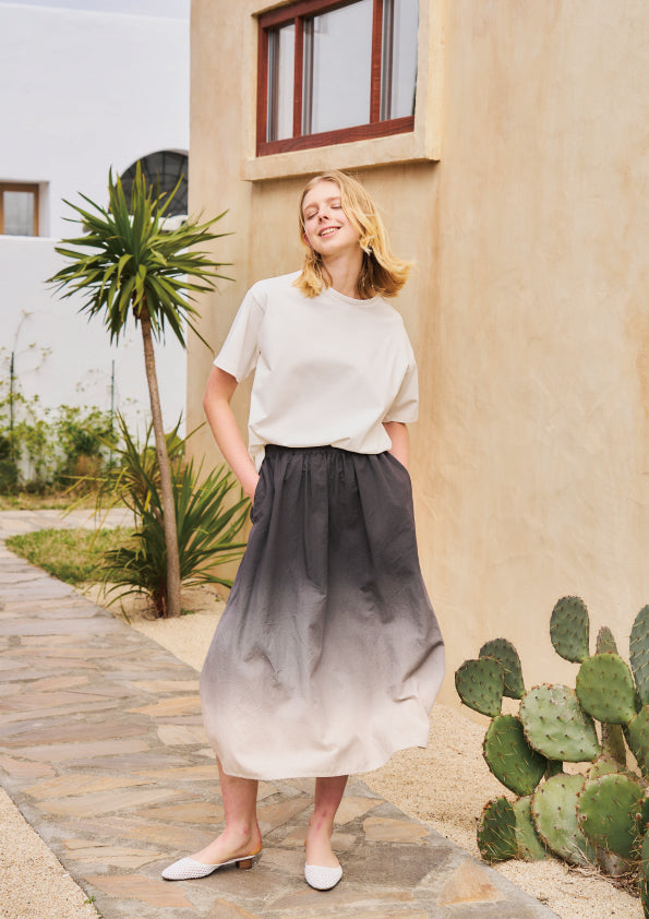 Suvin Cotton Wide  T-Shirt